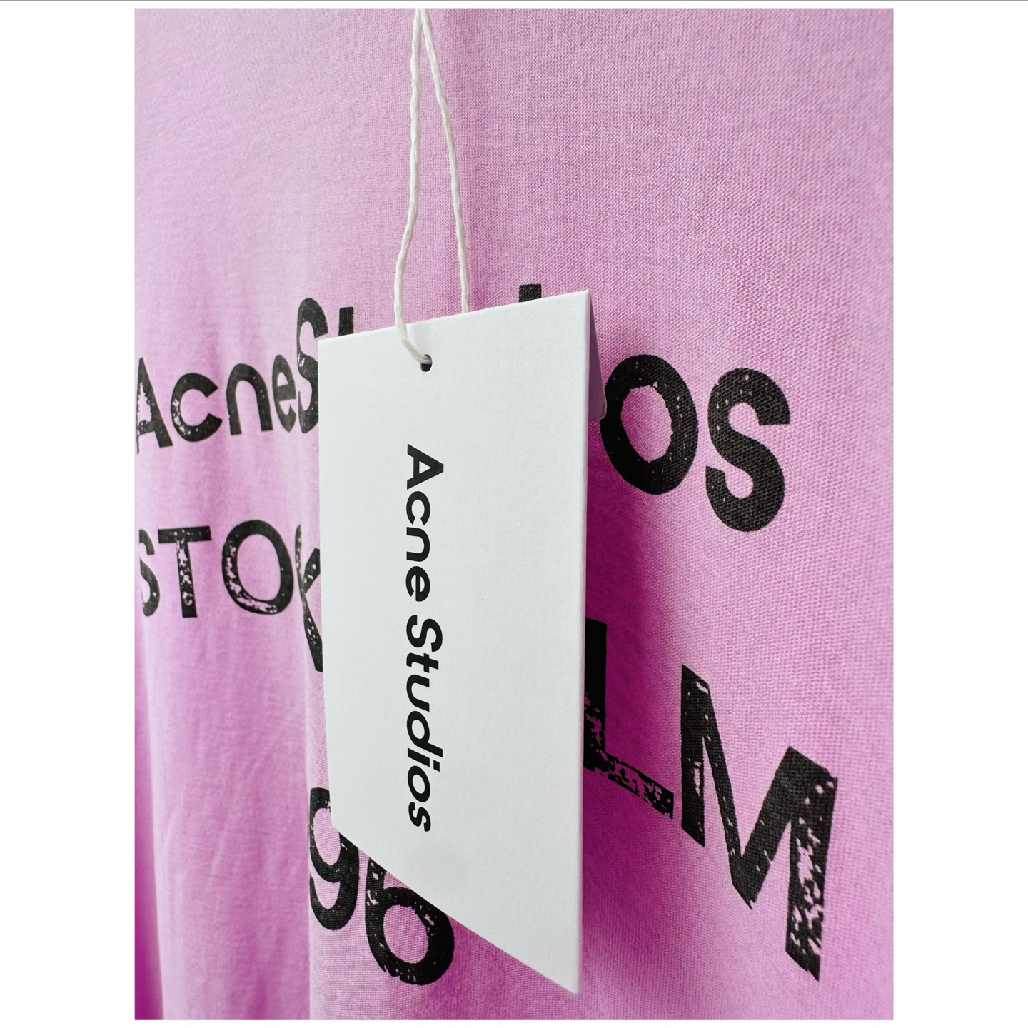 アクネストゥディオズ メンズ tシャツ偽物 シンプル 純綿 長袖トップス ロゴプリント 三つ色可選_9