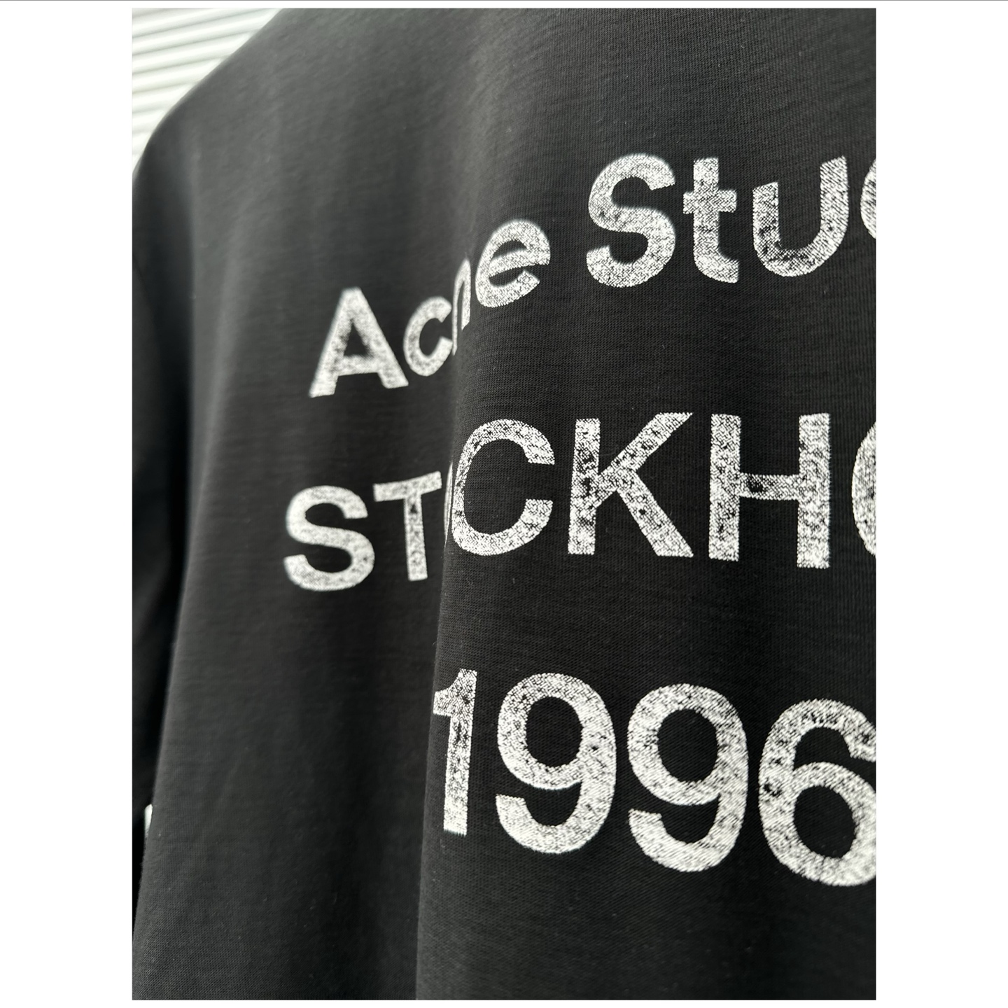 アクネストゥディオズ メンズ tシャツ偽物 シンプル 純綿 長袖トップス ロゴプリント 三つ色可選_15