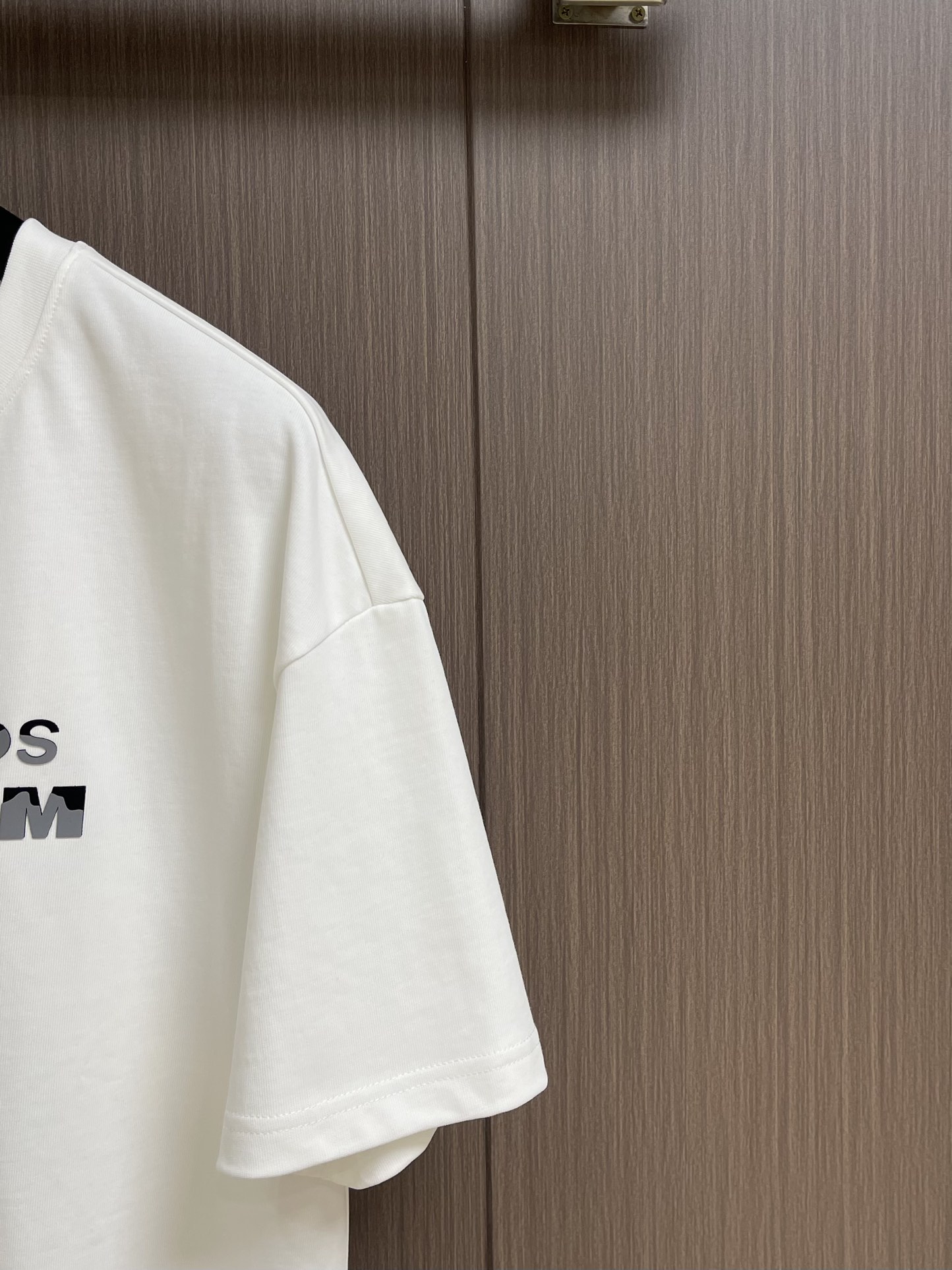 高品質 アクネストゥディオズ ロゴt偽物 純綿Tシャツ 半袖 トップス ロゴプリント ホワイト_3