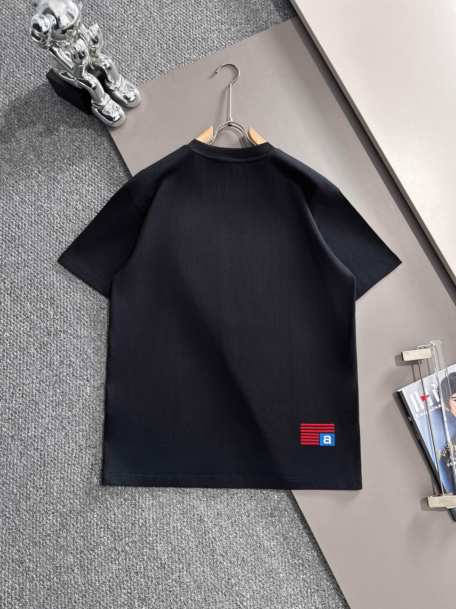 お得品‼アレキサンダーワン tシャツ セールスーパーコピー 男女兼用 プリント 短袖トップス 純綿 ブラック_2