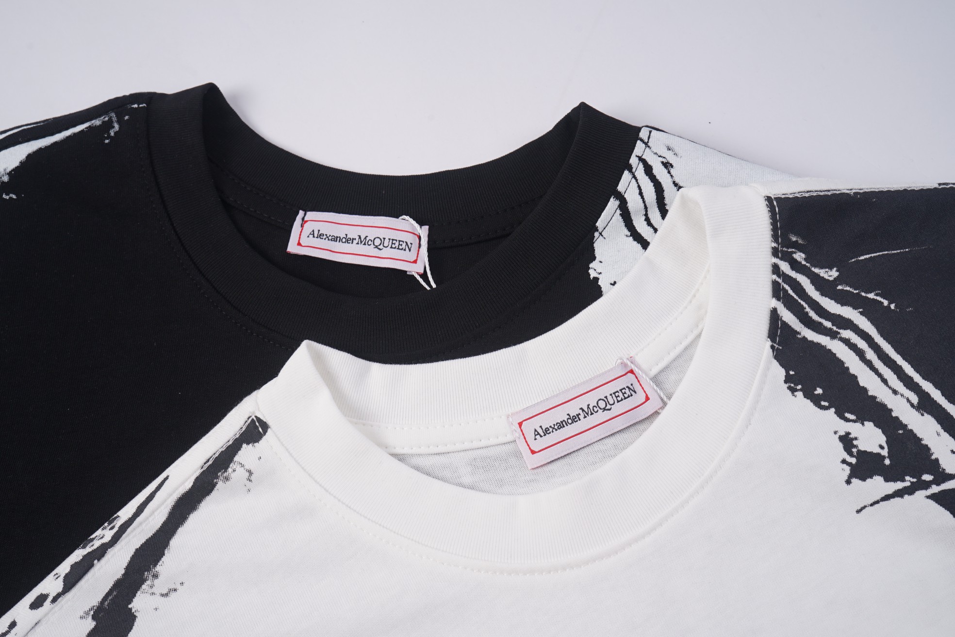 お値打ち価格 マックイーンtシャツＮ級品 シンプル  純綿 トップス ファッション プリント G1161 2色可選_7