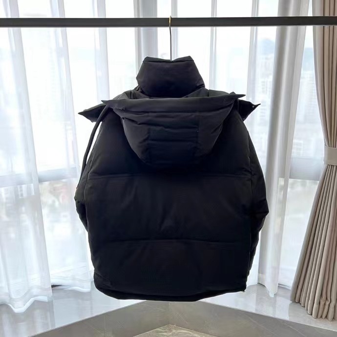 AMI ダウンジャケット カリフォルニアＮ級品 トップス アウター 男女兼用 フード付き 上質商品 ブラック_3