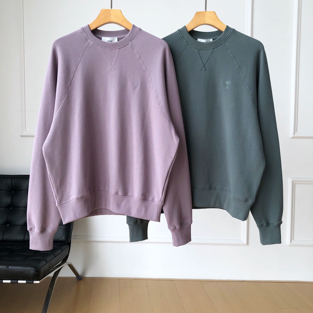AMI アミパーカースーパーコピー トップス 純綿 シンプル カップル 秋服 多色可選_1