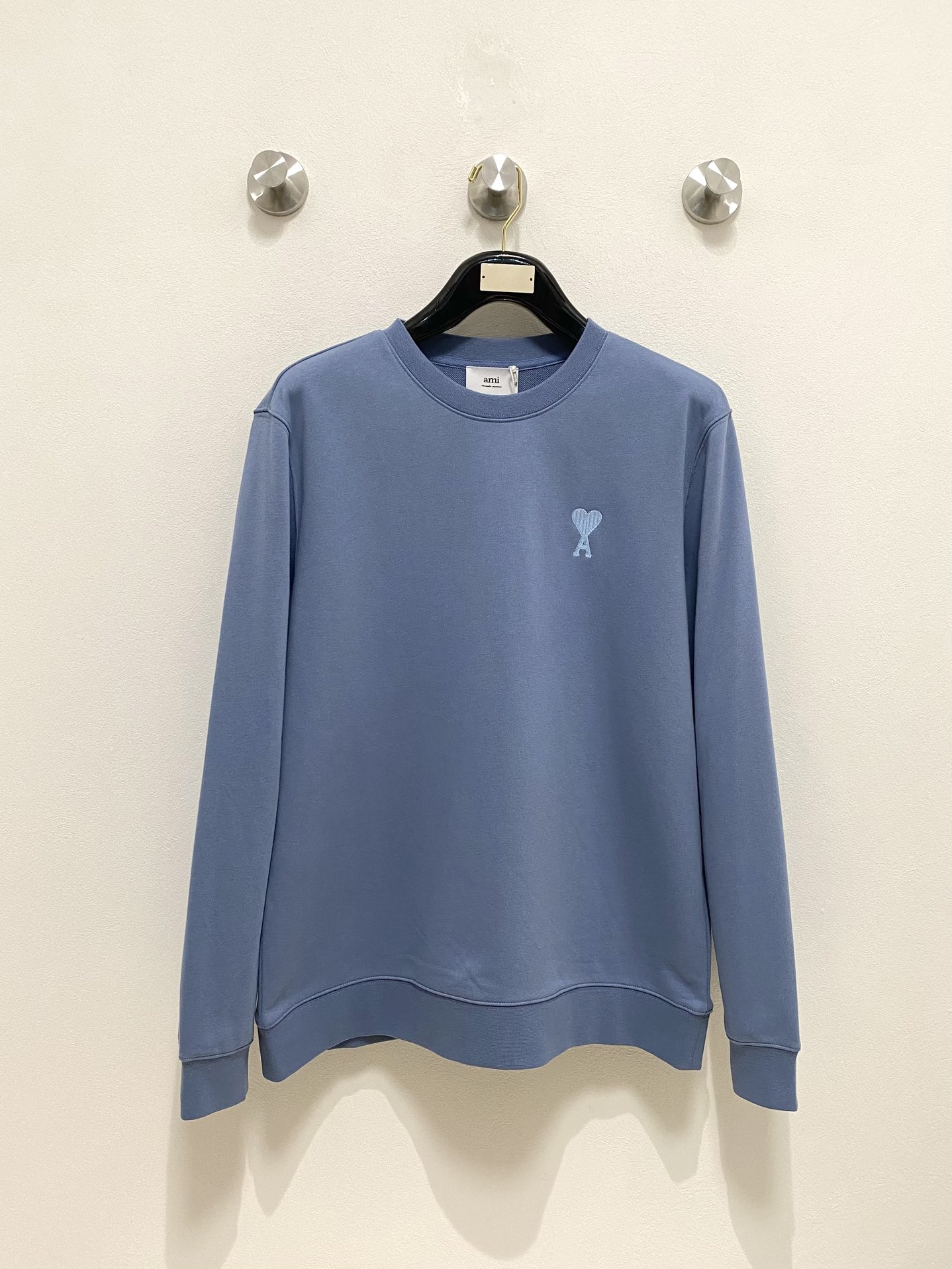 レディース amiパーカーコピー アレクサンドルマテュッシ トップス 純綿 シンプル 男女兼用 ブルー_1