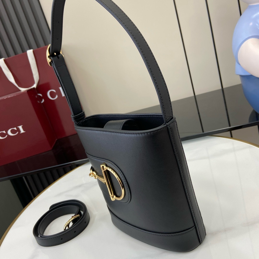 現代感 gucci バッグスーパーコピー 牛革 レザー ハンドバッグ 大容量 ファッション 833665 ブラック_4