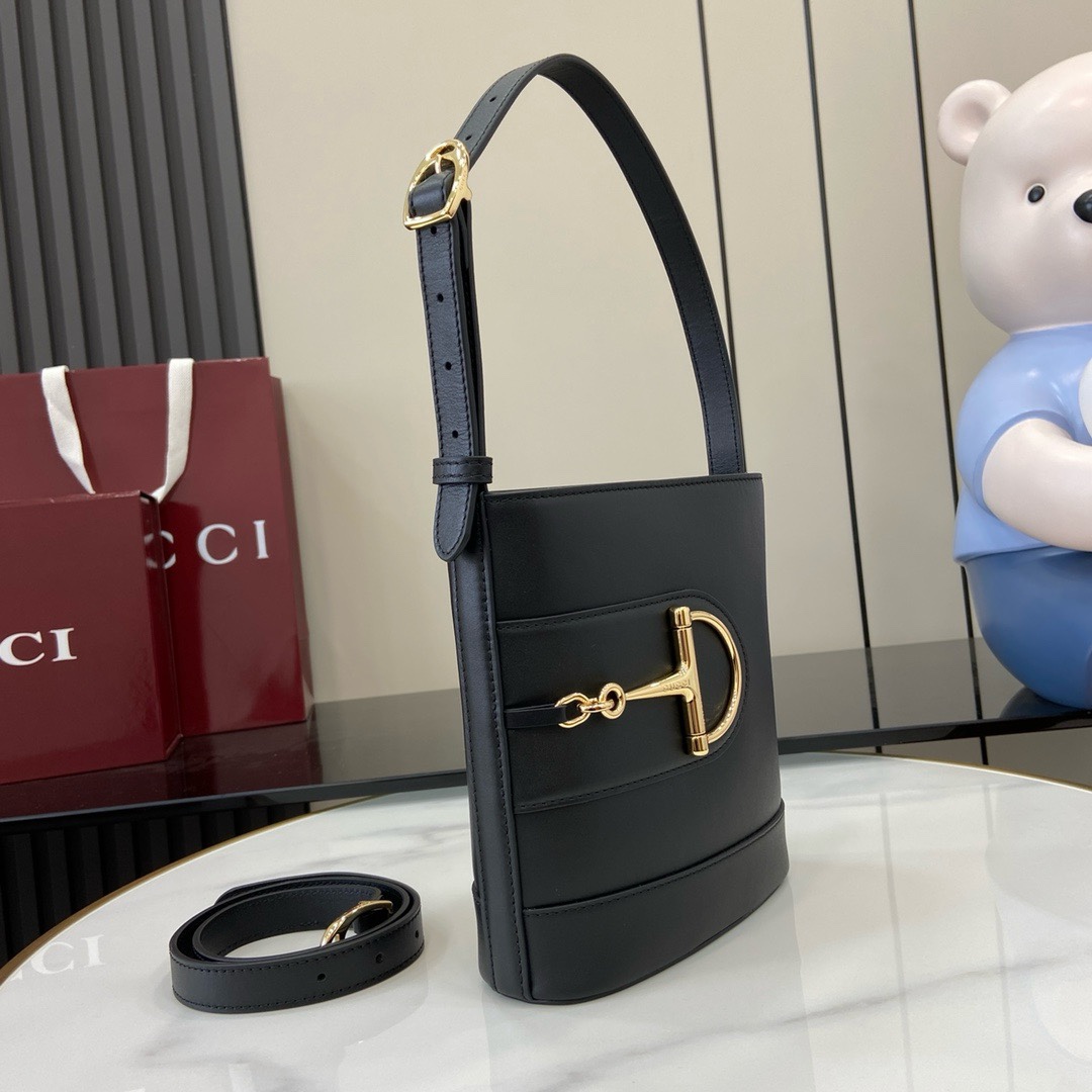 現代感 gucci バッグスーパーコピー 牛革 レザー ハンドバッグ 大容量 ファッション 833665 ブラック_9