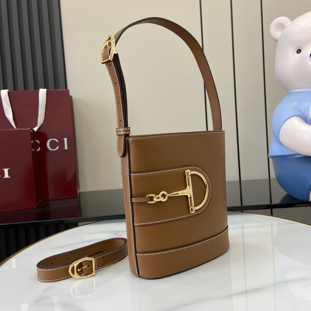現代感 gucci ショルダー バッグ激安通販 牛革 レザー ハンドバッグ 大容量 ファッション 833665 ブラウン_7