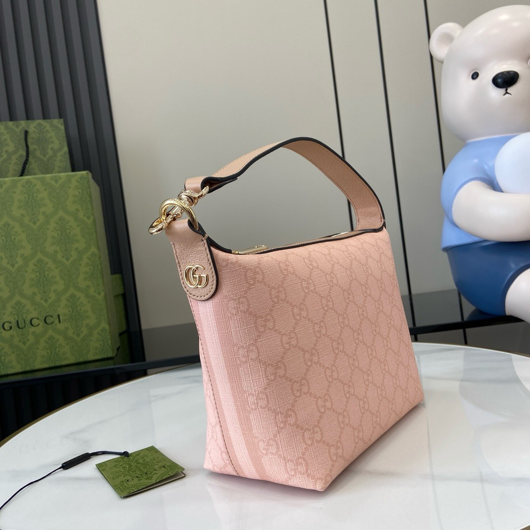 人気定番 gucci ミニ バッグ偽物 ハンドバッグ 牛革 レザー ミニバッグ 花柄 795170 ピンク_3