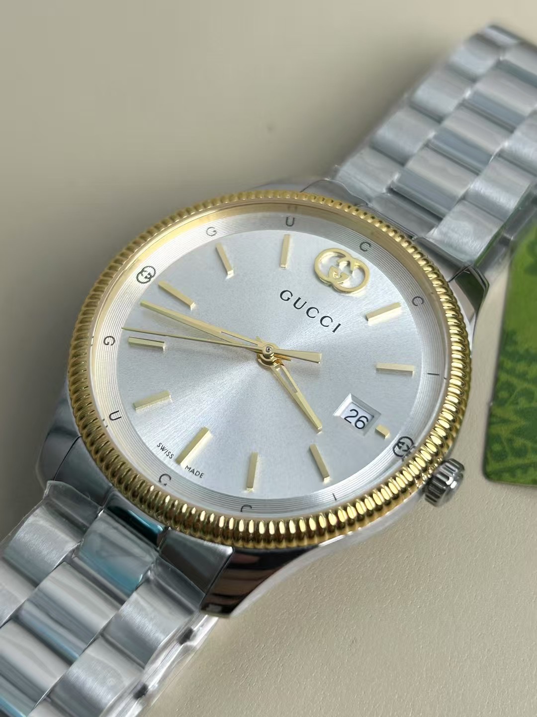 gucci 時計Ｎ級品 ウォッチ 腕時計 防水 シンプル 紳士 ビジネス 日常品 G- Timeless ゴールドケース_3