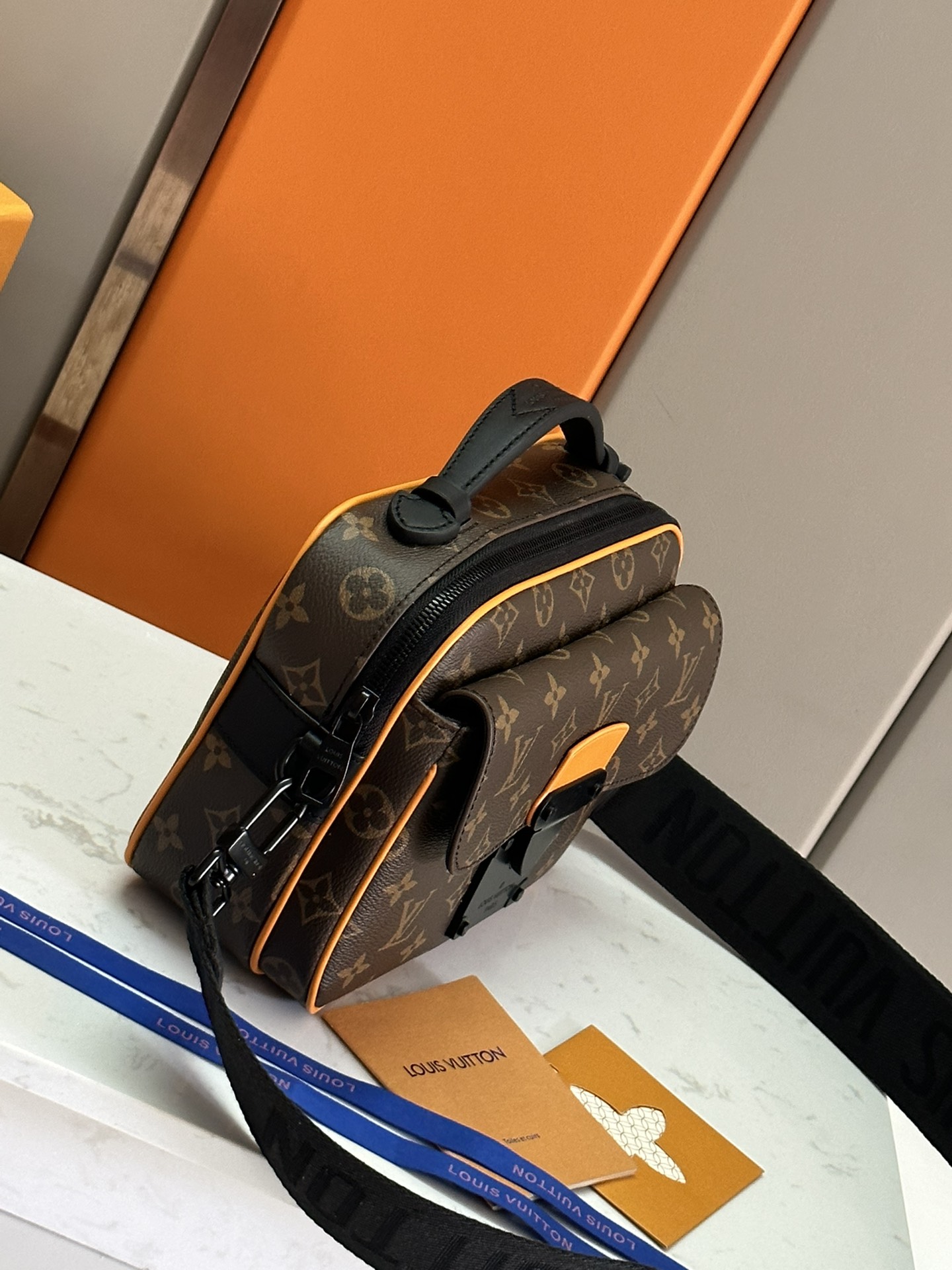 LV ヴィトンバックインバックコピー 花柄 牛革 レザー 斜め掛けバッグ M46688 ハンドバッグ ブラウン_5