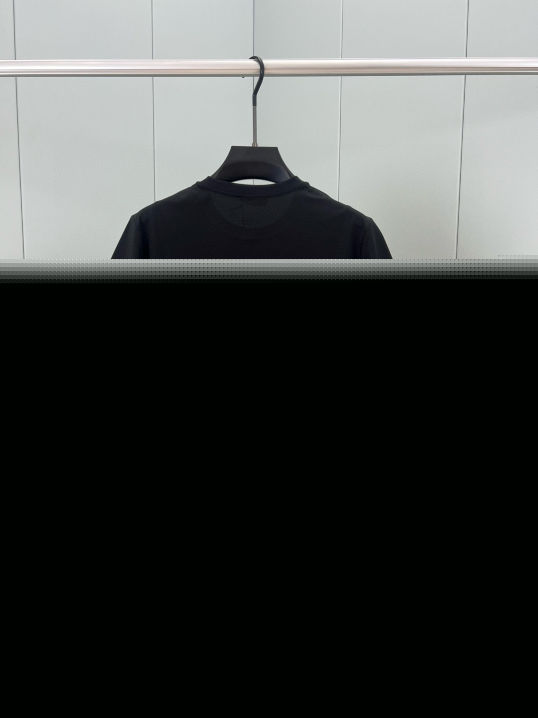 春夏新作 ヴェルサーチ 半袖シャツ偽物 トップス 綿100% 半袖Tシャツ プリント ブラック_2