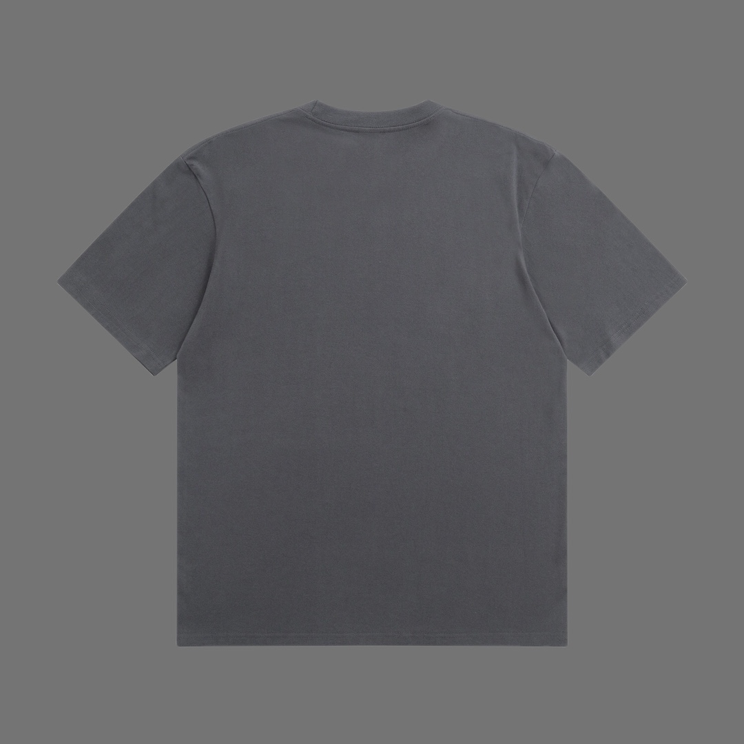 ヴェルサーチtシャツレディーススーパーコピー トップス 綿100% 半袖 男女兼用 プリント グレー_5