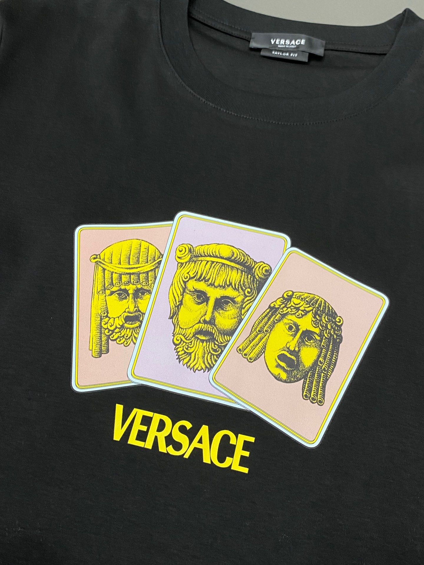 ヴェルサーチ半袖シャツスーパーコピー トップス 綿100% 半袖Ｔシャツ ゆったり プリント  多色可選_7