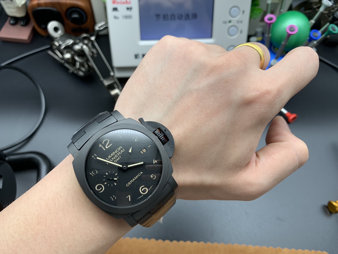 パネラン 腕時計 スーパーコピー LUMINOR ウォッチ 腕時計 夜光 ハンサム 紳士 メンズ ブラック_8