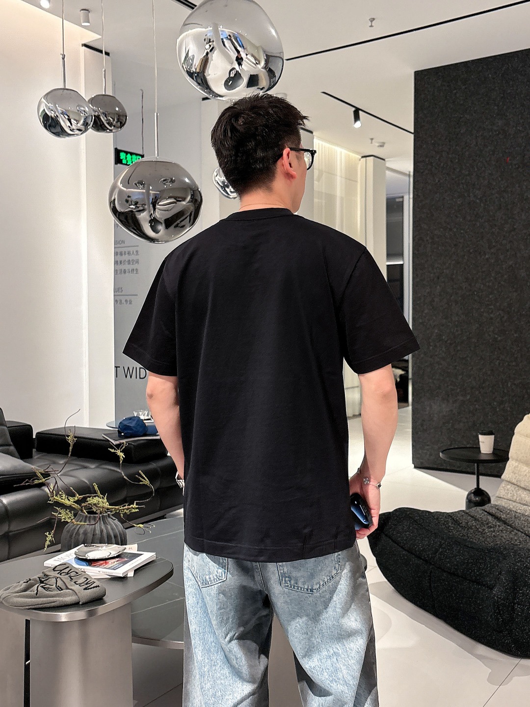 最新販売 prada シャツ 半袖スーパーコピー トップス 短袖Ｔシャツ 純綿 プリント 柔軟 ブラック_2