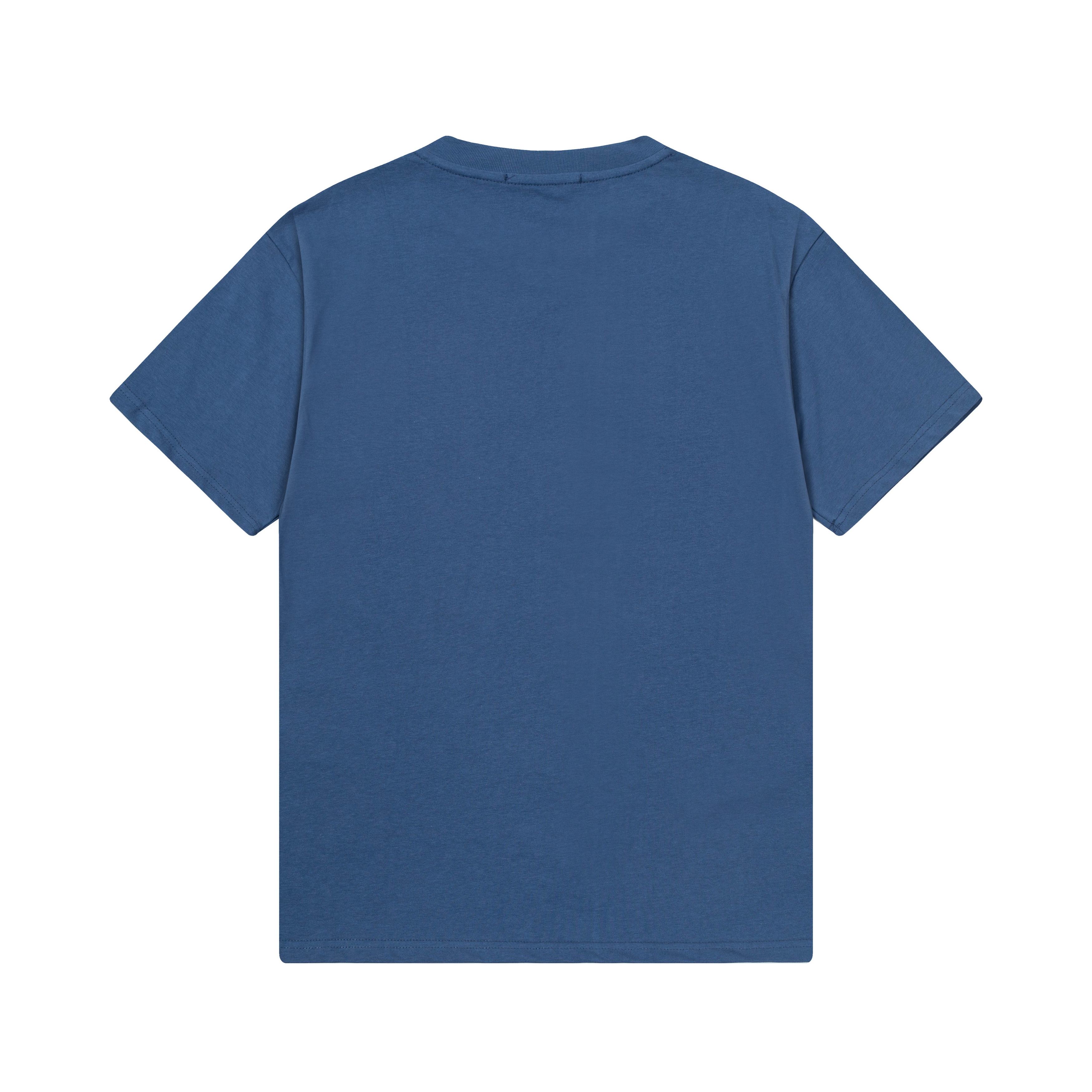 プラダ t シャツ ロゴＮ級品 人気定番 トップス 短袖Ｔシャツ 純綿 シンプル ブルー_2