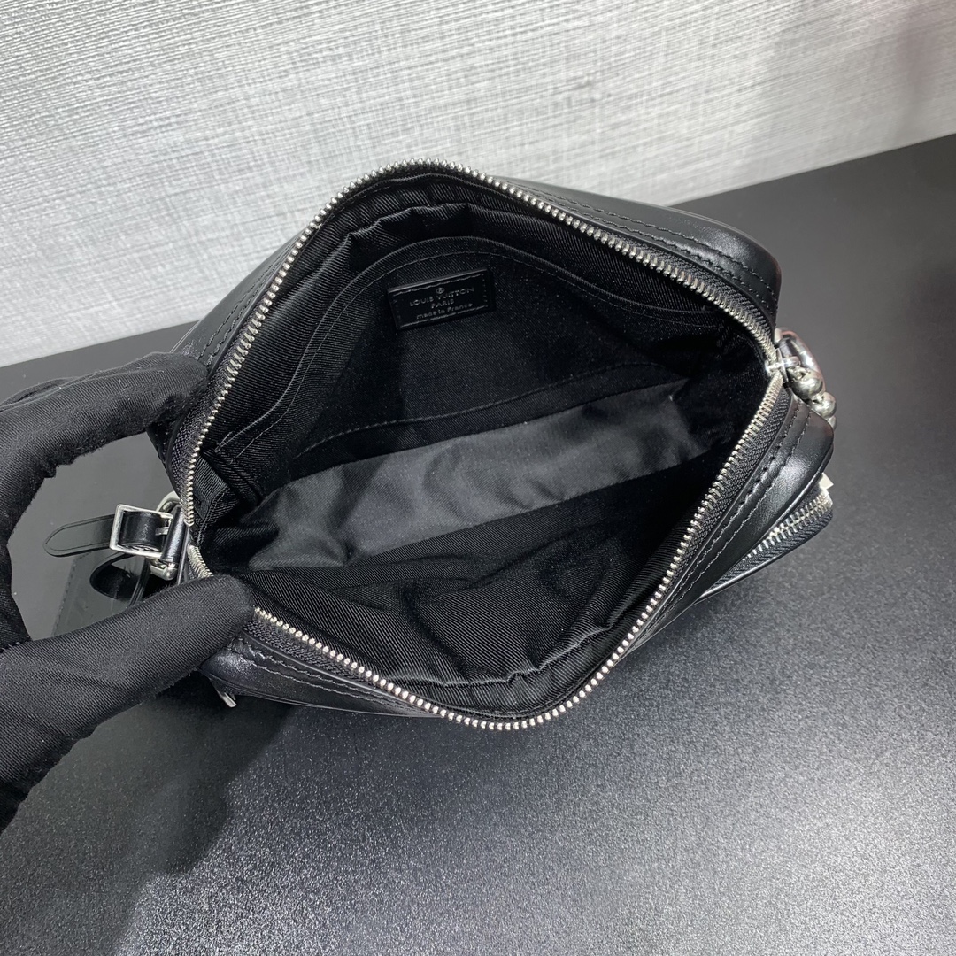 ルイヴィトンバッグ 型崩れ 直し方スーパーコピー ハンドバッグ  斜め掛け 牛革 M13987 ブラック_4