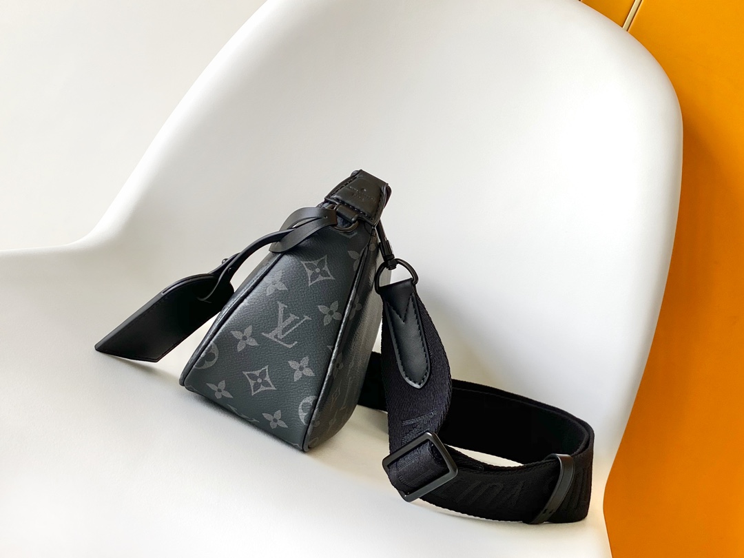 LV 人気定番 ヴィトン バッグ 軽い偽物 斜め掛けバッグ  牛革 上質 シンプル M11741 ブラック_2