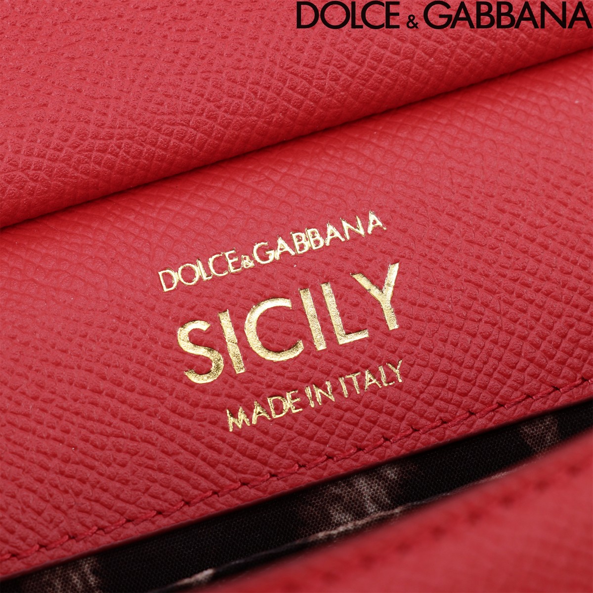 D＆G ドルガバ バックスーパーコピー 牛革 レザー 斜め掛け ハンドバッグ 優雅レディ レッド_11