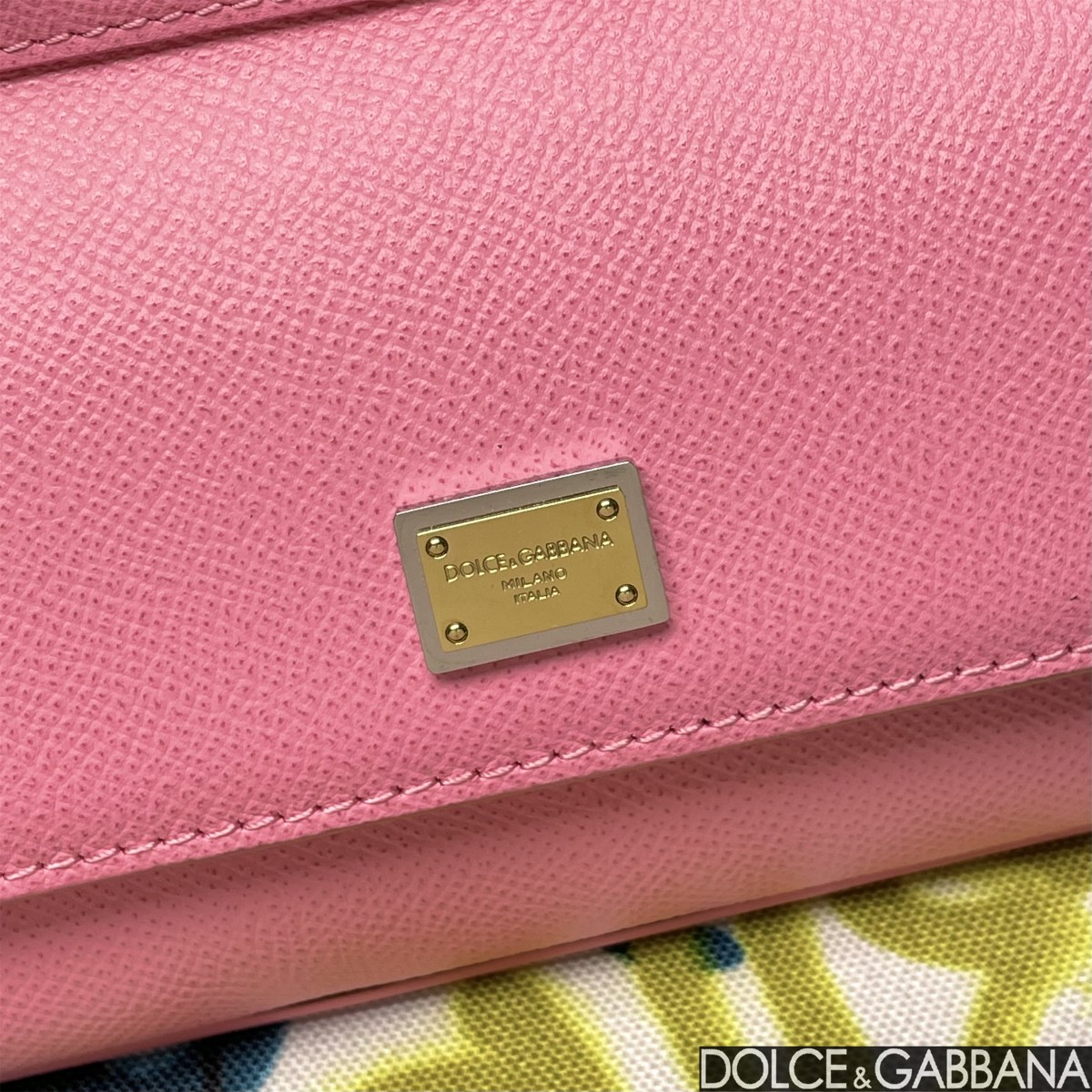 dolce&gabbana ウエスト バッグコピー 品質保証 牛革 レザー 斜め掛け ハンドバッグ 日常用 ピンク_6