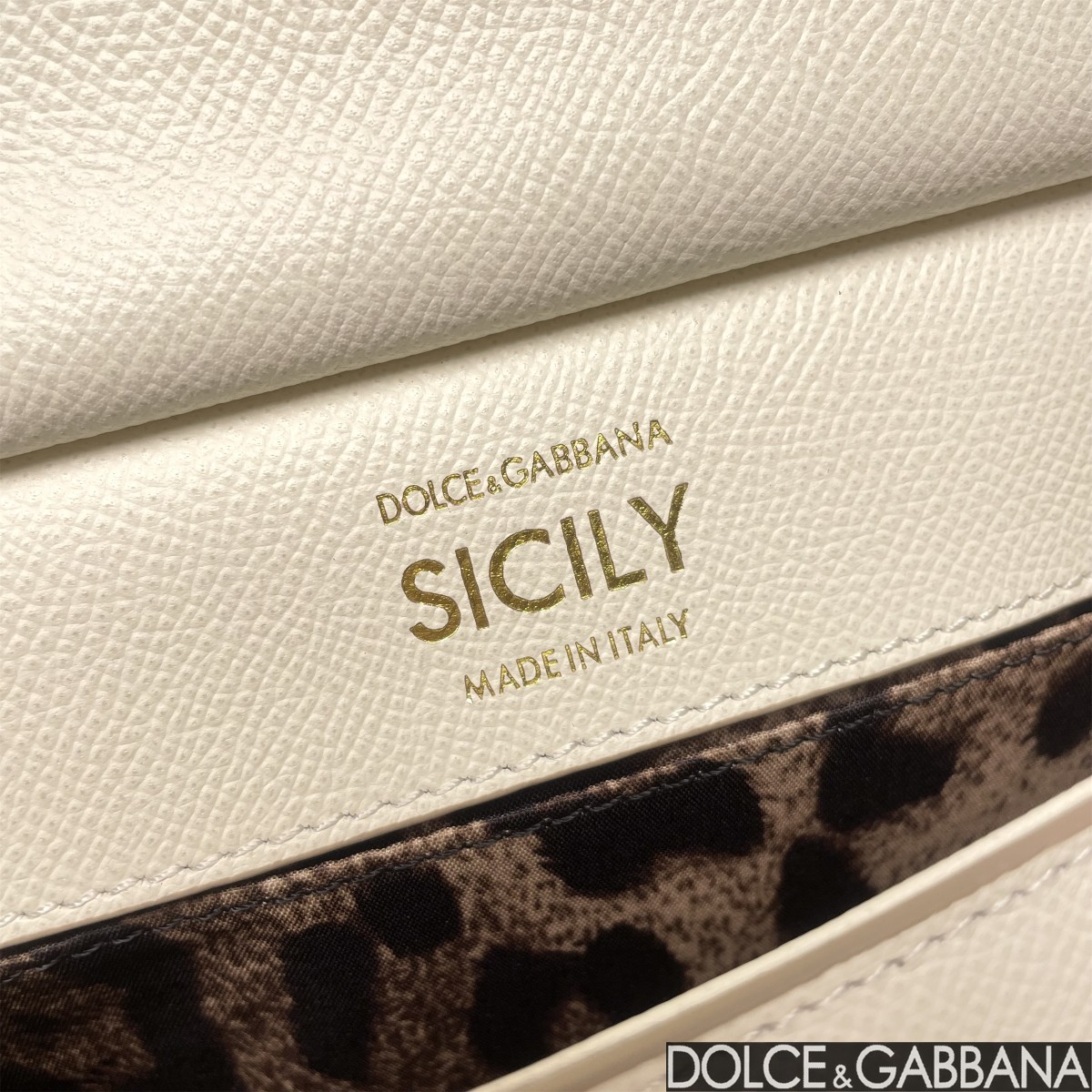 dolce&gabbana カバンスーパーコピー 品質保証 牛革 レザー 斜め掛け ハンドバッグ 日常用 ホワイト_9