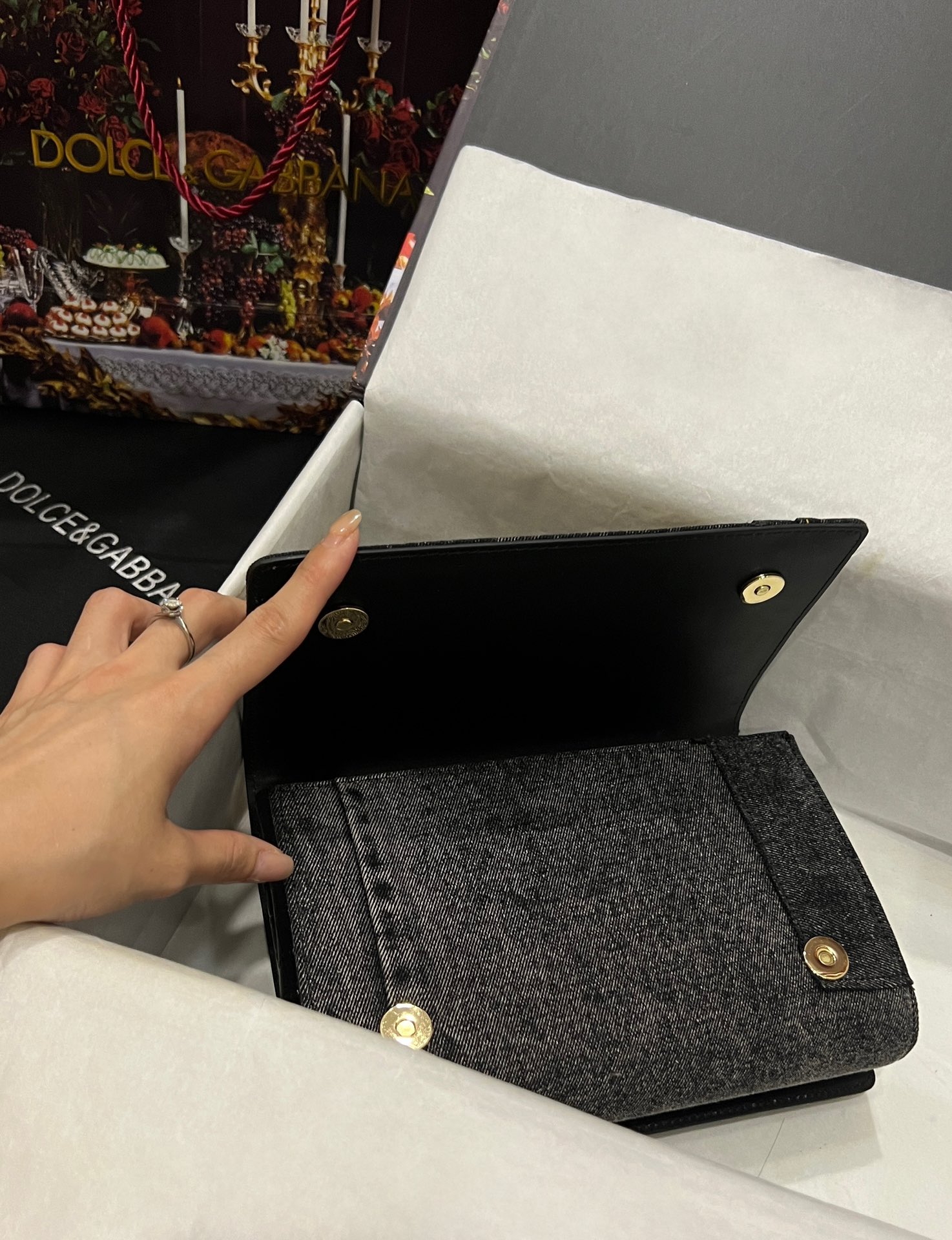 D&G ドルガバ トート バッグ レディ新作コピー チェーンバッグ ハンドバッグ ブラック_8