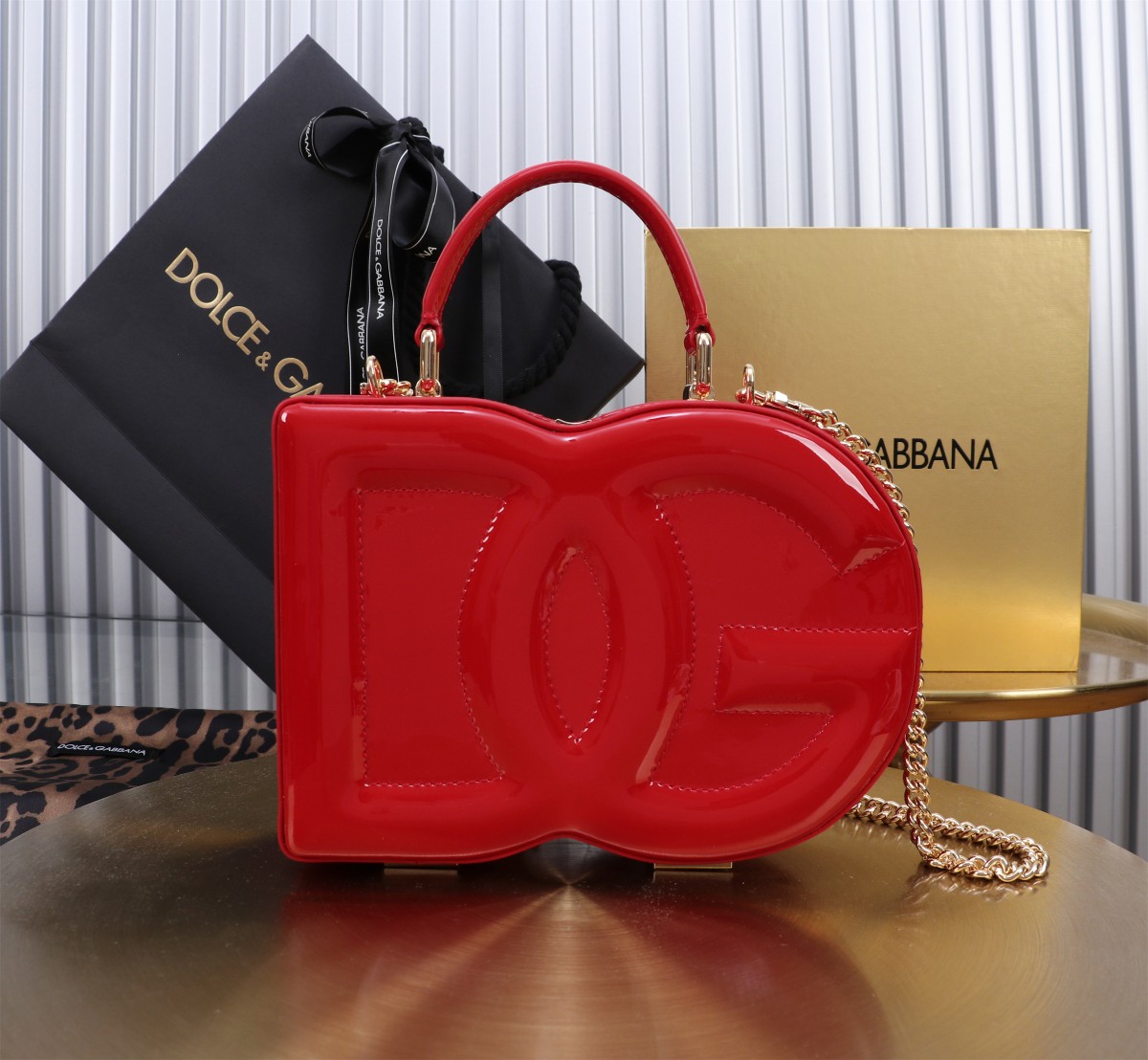 D&G 個性的なドルガバ バッグ ピンクコピー 斜め掛けバッグ ハンドバッグ 6405#BOX レッド_1