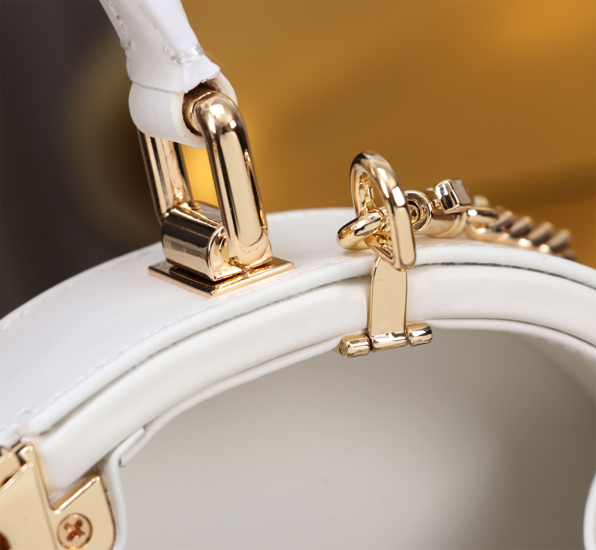 D&G 優雅レディ ドルガバ ヒョウ 柄 バッグコピー 斜め掛けバッグ ハンドバッグ 6405#BOX ホワイト_8