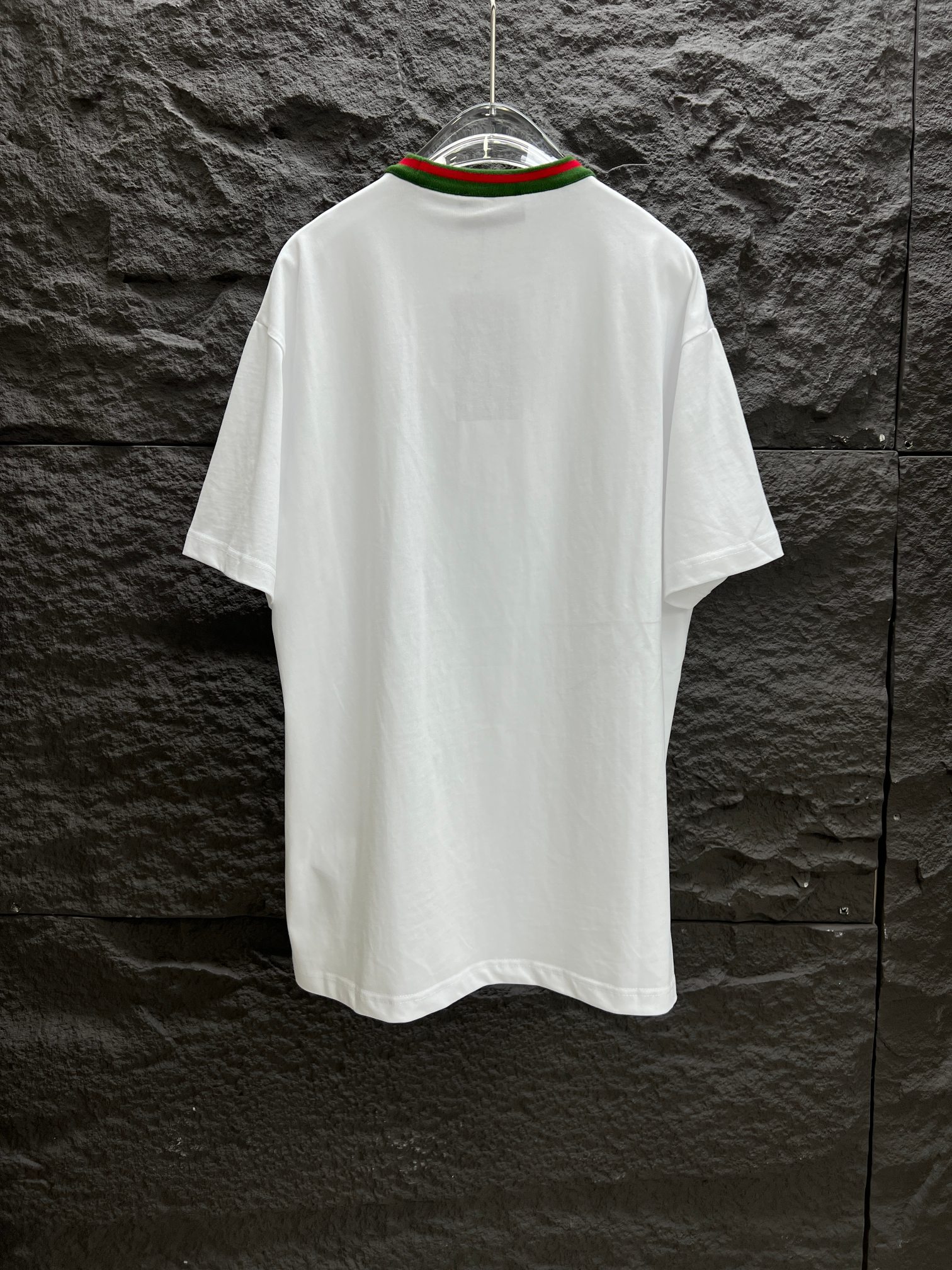 gucci t シャツ ジミン激安通販 純綿 トップス ロゴプリント ゆったり 半袖 シンプル ホワイト_6