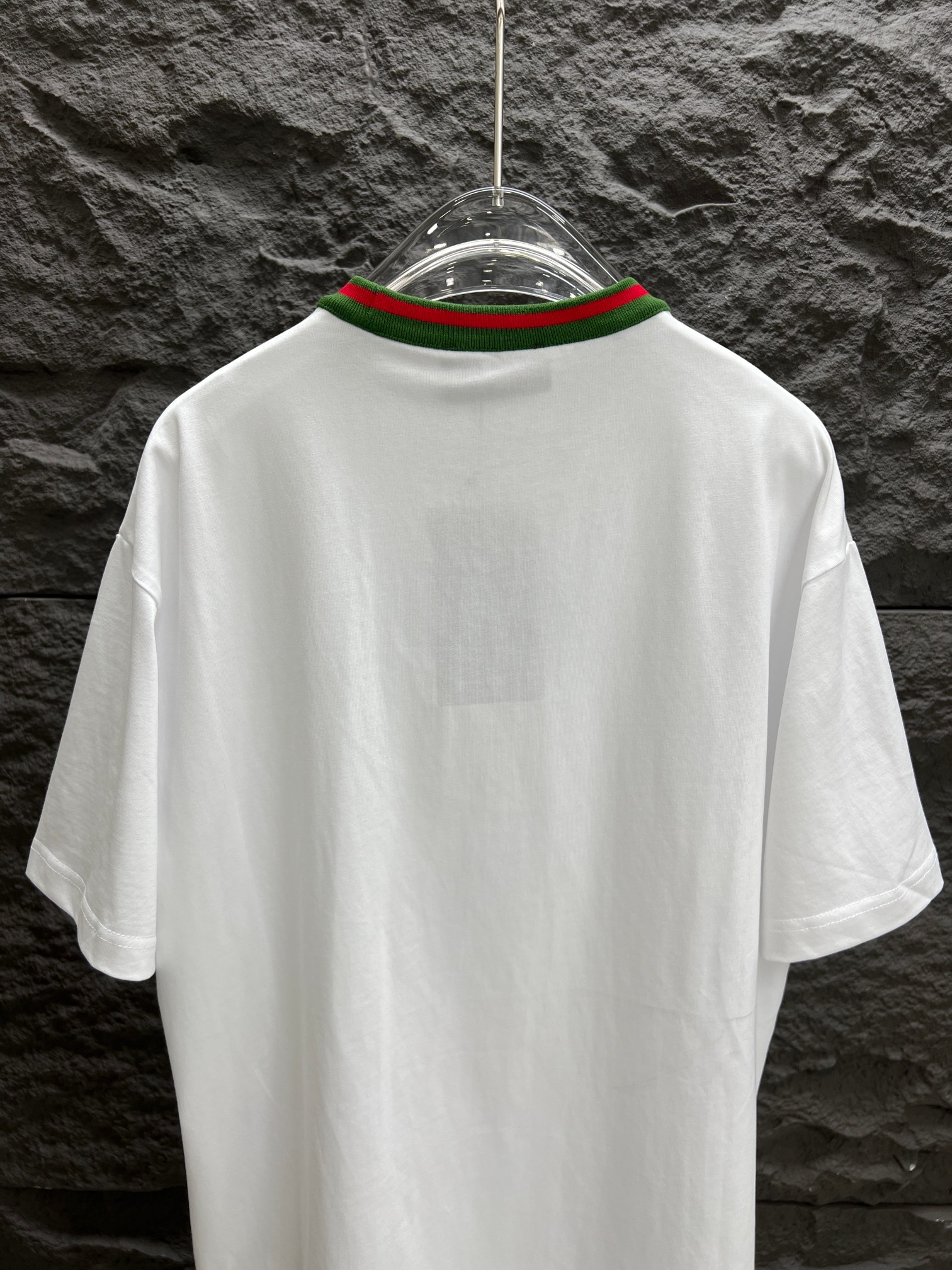 gucci t シャツ ジミン激安通販 純綿 トップス ロゴプリント ゆったり 半袖 シンプル ホワイト_7