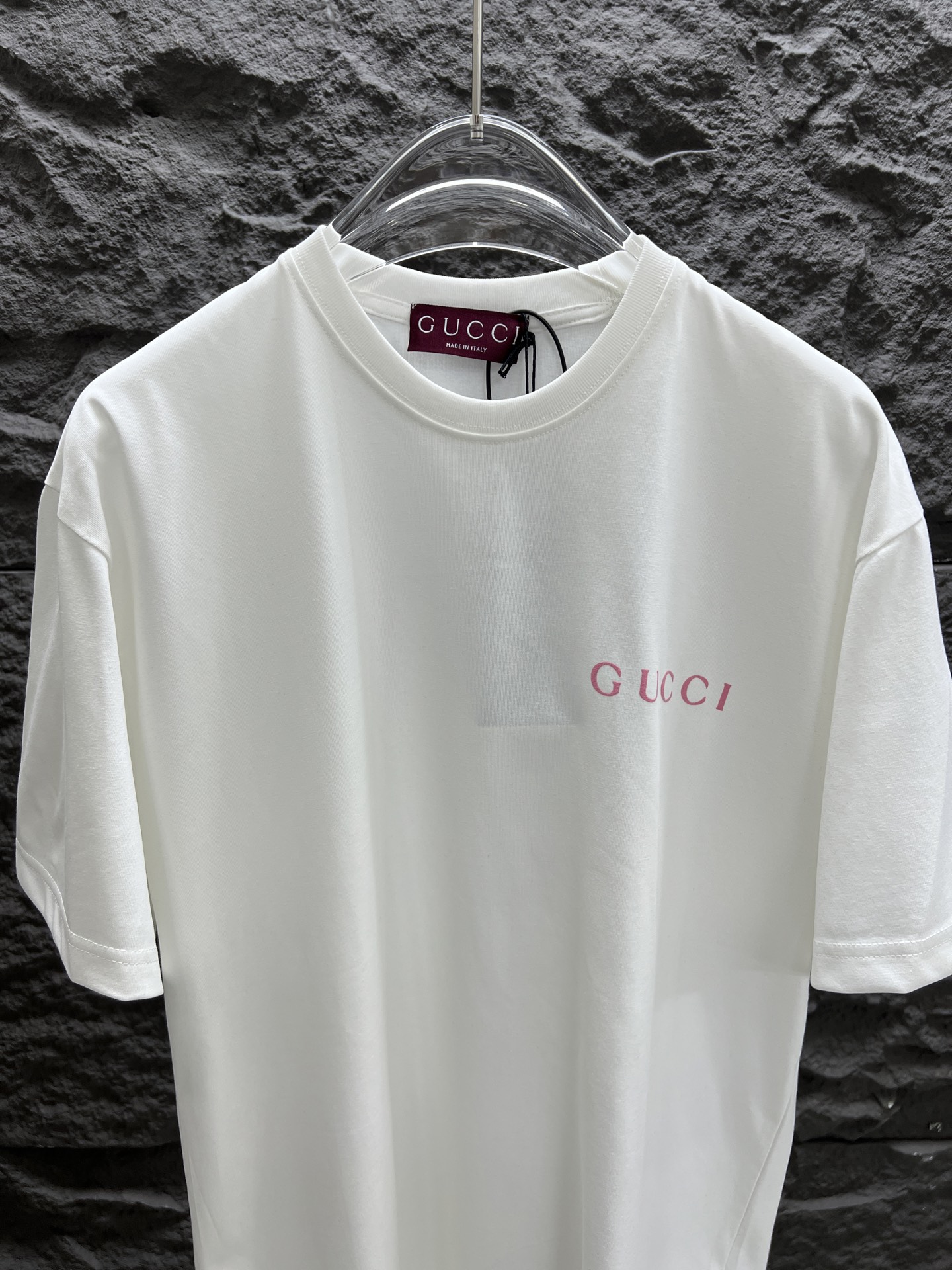 gucci t シャツ テニススーパーコピー 綿100% トップス プリント ゆったり 半袖 ホワイト_3