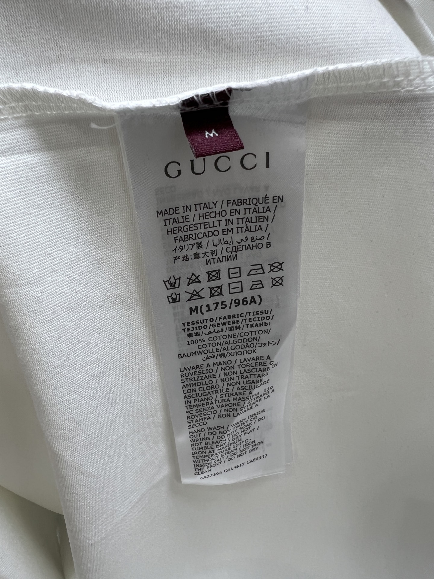gucci t シャツ テニススーパーコピー 綿100% トップス プリント ゆったり 半袖 ホワイト_7