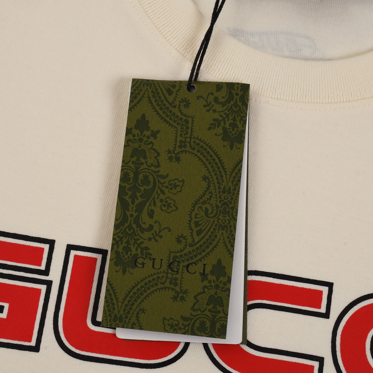 個性的な gucci t シャツ ミッキー偽物 100%綿 半袖トップス シンプル プリント 上質 杏色_9