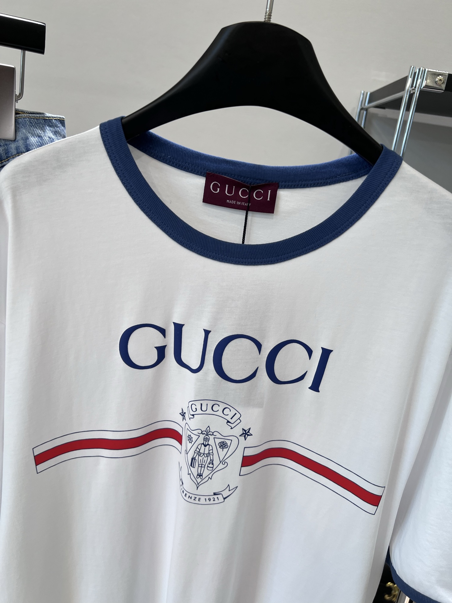 爆買いできる gucci t シャツ 値段偽物 ロゴプリント 100%綿 短袖 トップス シンプル ホワイト_2