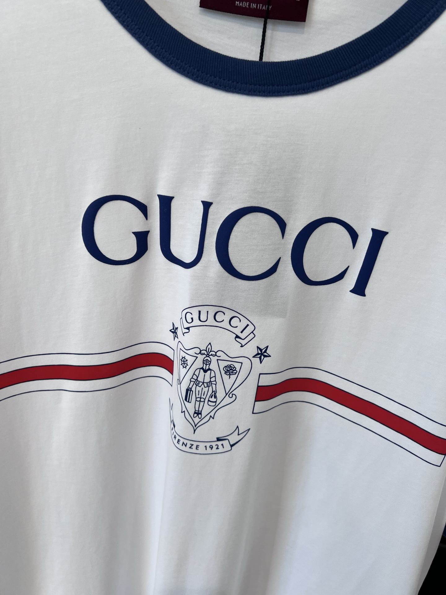 爆買いできる gucci t シャツ 値段偽物 ロゴプリント 100%綿 短袖 トップス シンプル ホワイト_3