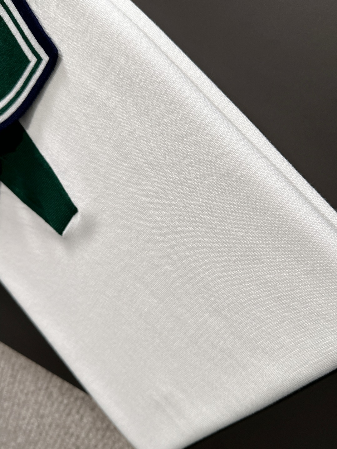 gucci の シャツ偽物 ポロシャツ トップス 海軍風 半袖 シンプル コットン ホワイト_7