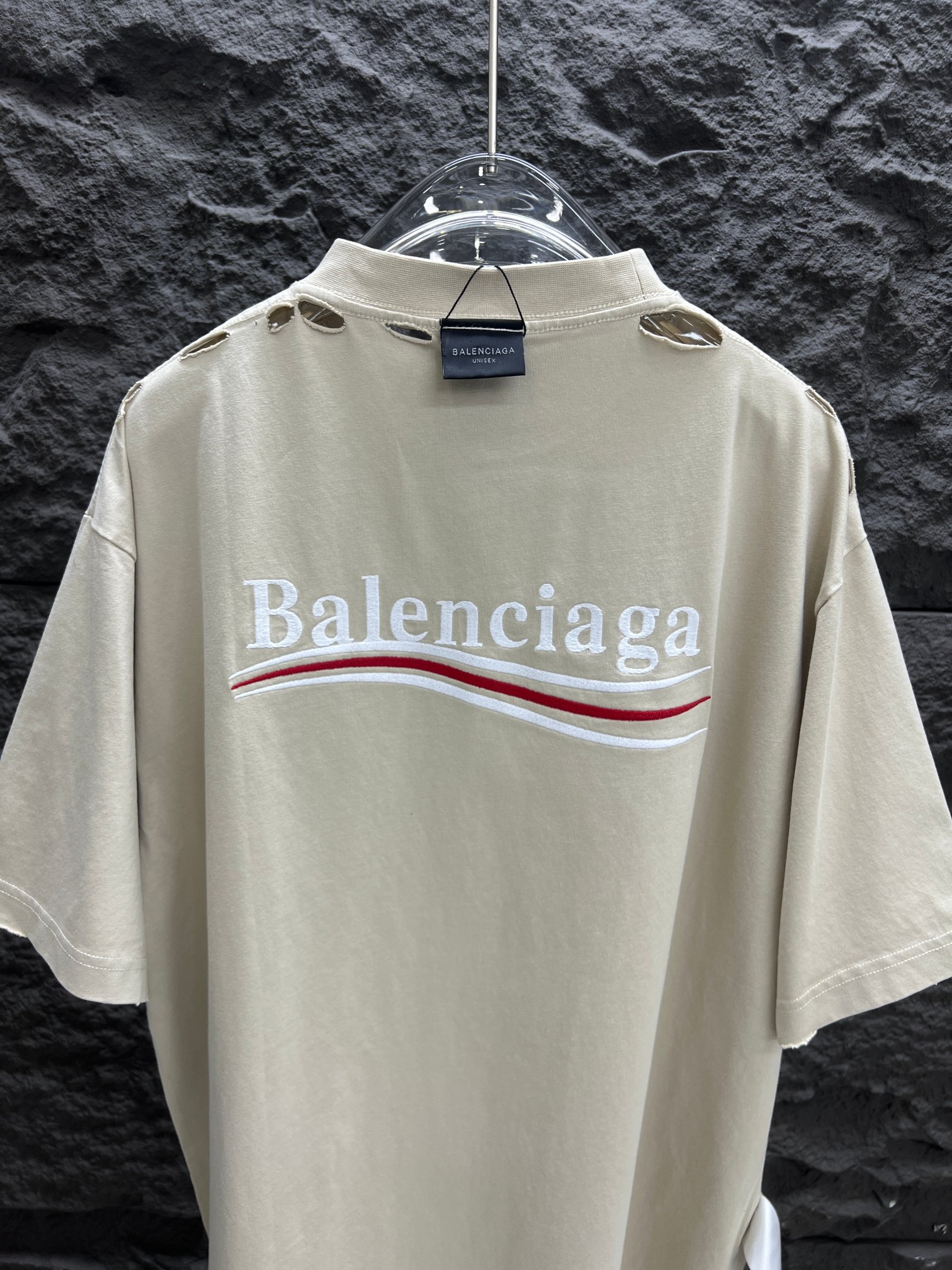 夏新作 バレンシアガtシャツ 値段スーパーコピー トップス ロゴプリント 純綿 半袖 ホワイト_6