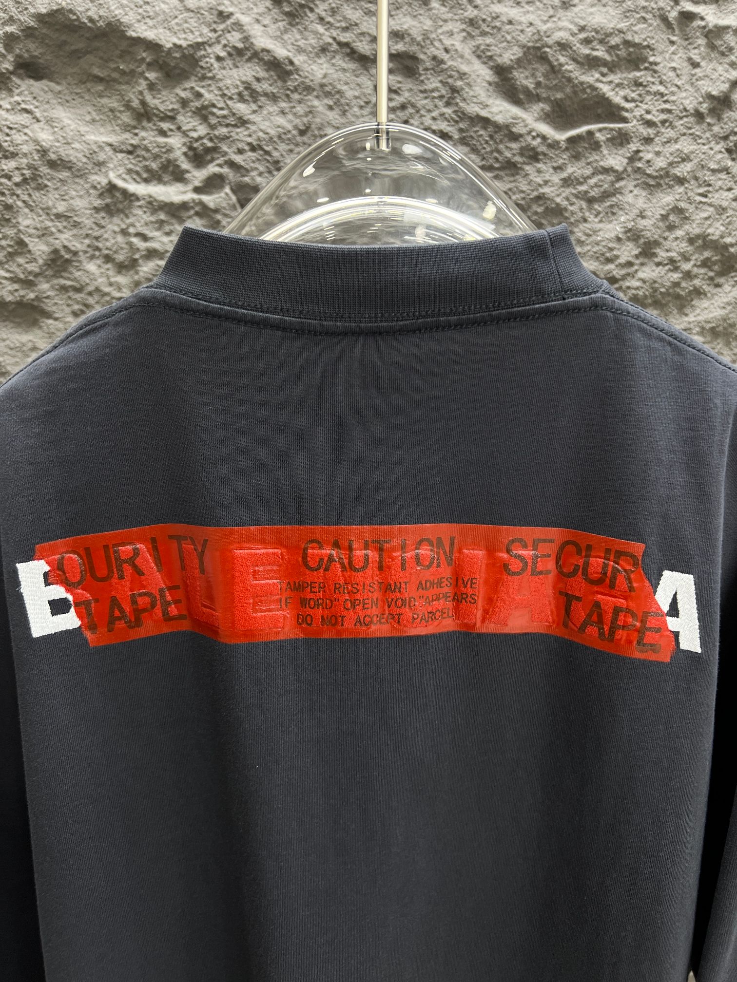 最新の2025年 バレンシアガのtシャツ偽物 トップス 半袖 プリント 純綿 ゆったり ブラック_7