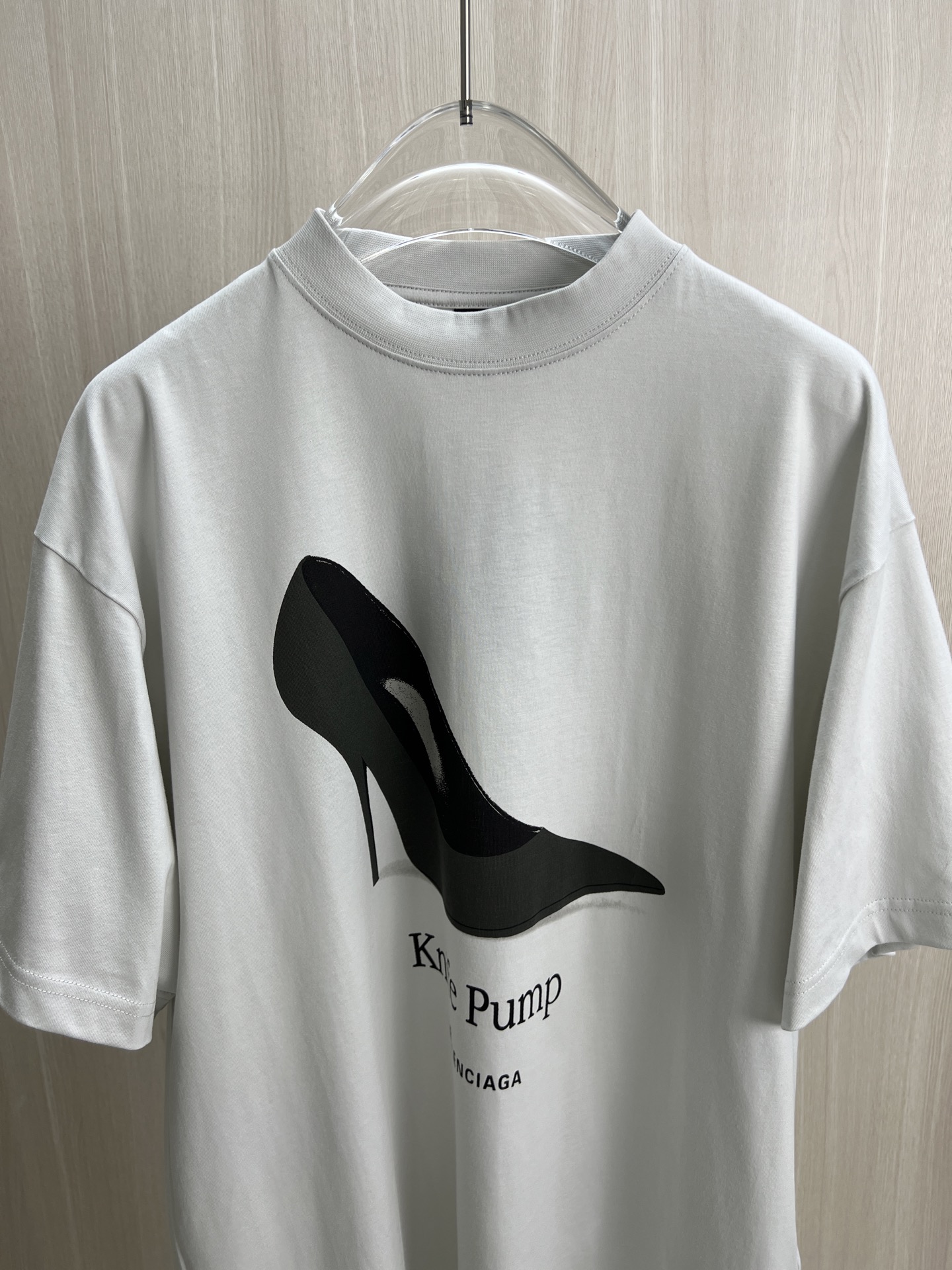 限定の人気 バレンシアガtシャツメルカリスーパーコピー トップス 半袖 プリント 純綿 ゆったり ホワイト_2