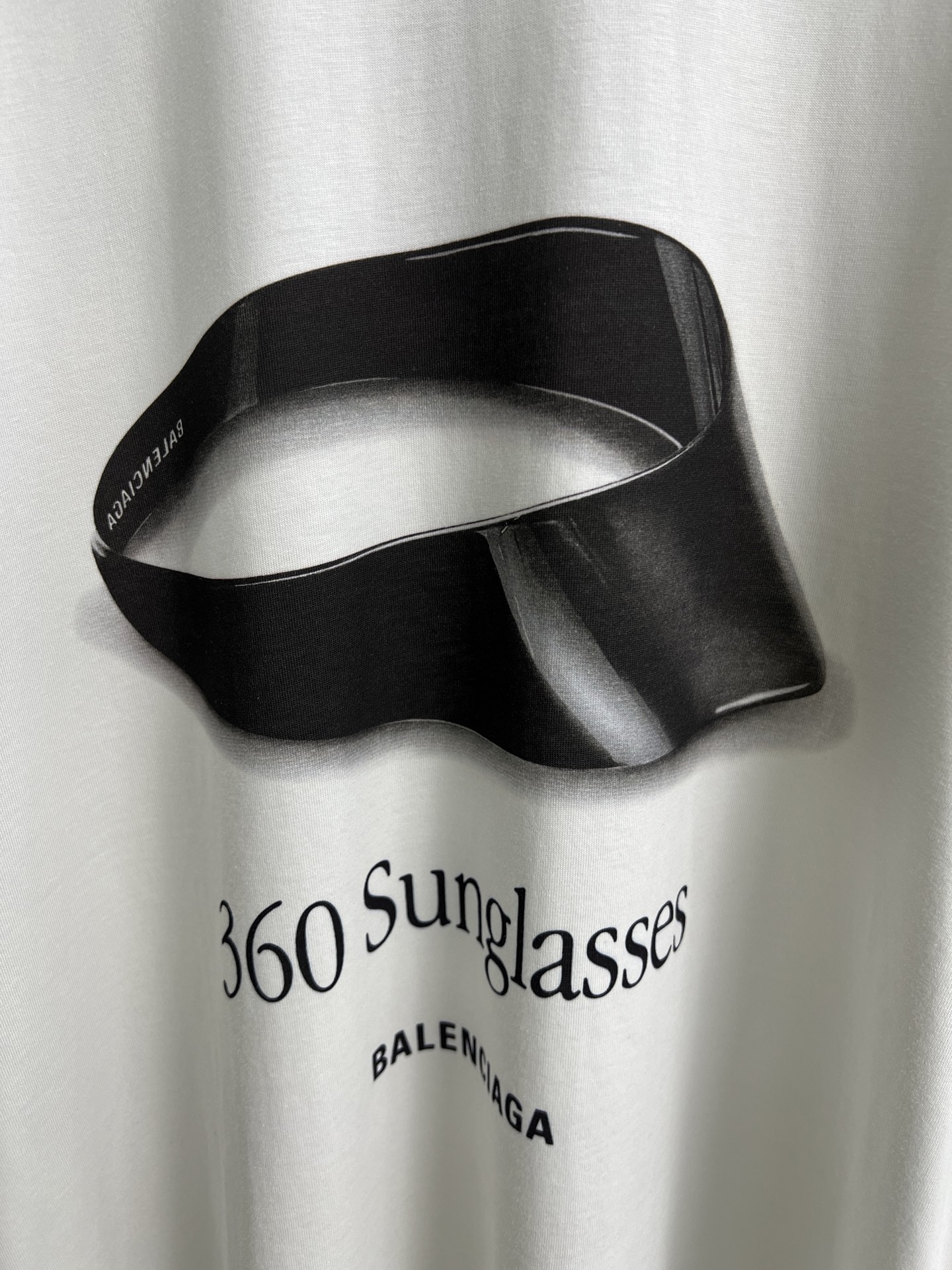 セール開催中 バレンシアガtシャツサイズ感偽物 トップス 半袖 プリント 純綿 ゆったり グレー_3