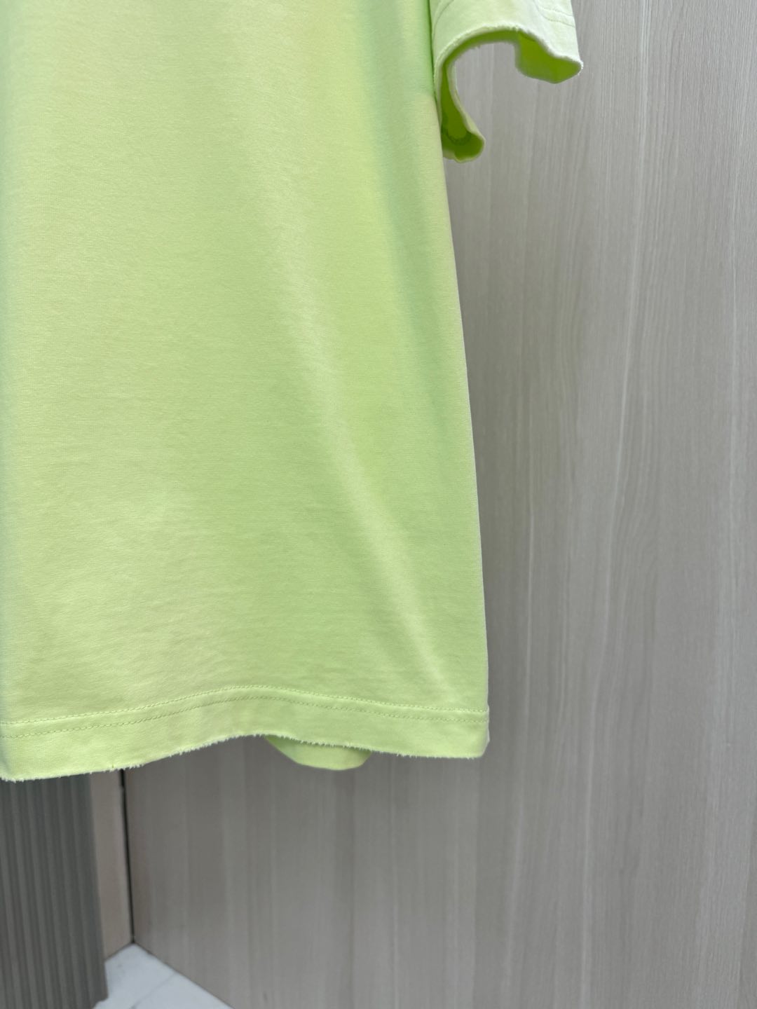 メンズ バレンシアガ tシャツコピー トップス プリント 純綿tシャツ ゆったり 男女兼用 イエロー_6