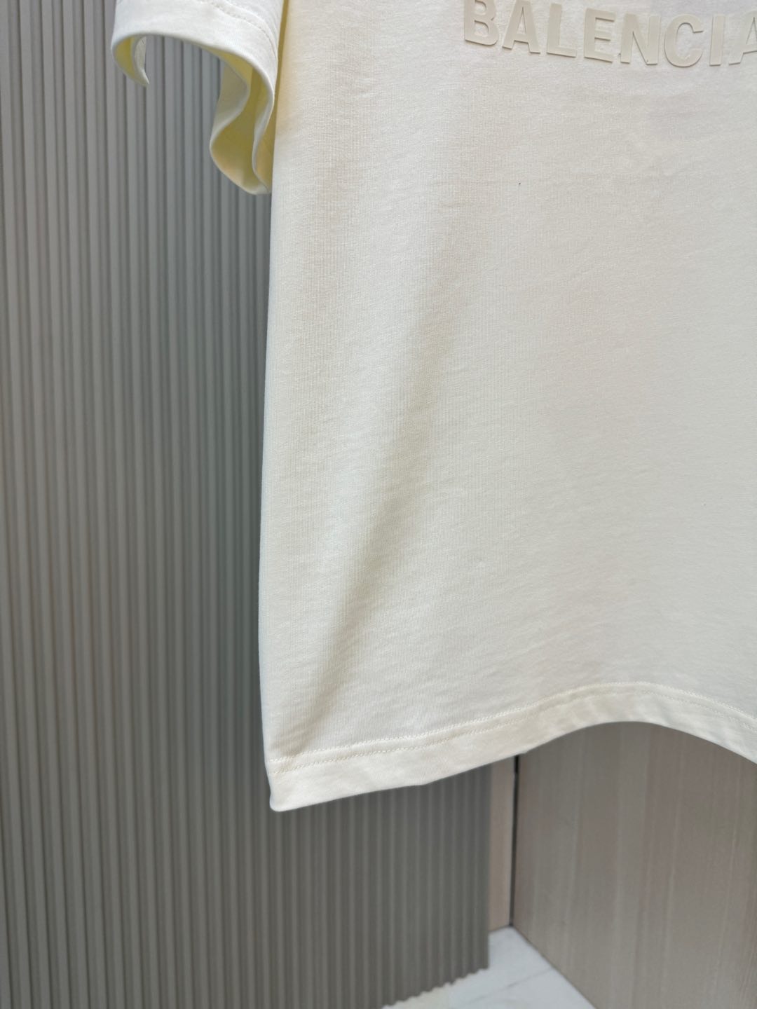 バレンシアガ ヒカキンスーパーコピー トップス プリント 純綿tシャツ ゆったり 男女兼用 ホワイト_5