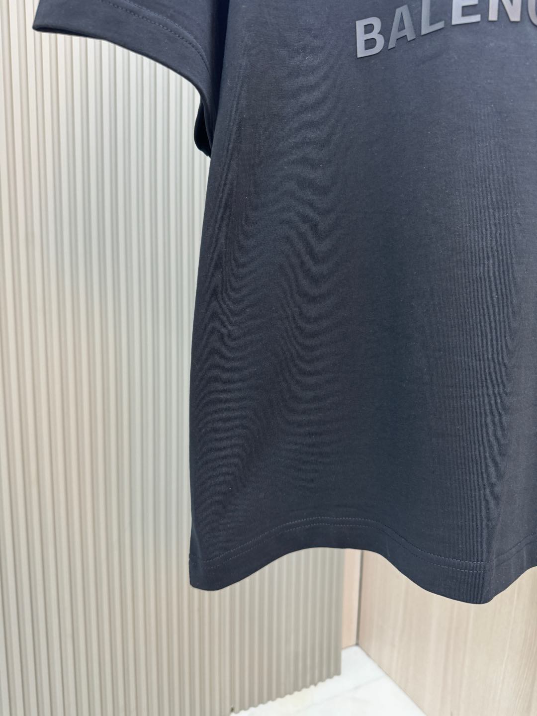 バレンシアガ tシャツ ヒカキン偽物 トップス プリント 純綿tシャツ ゆったり 男女兼用 ブラック_5