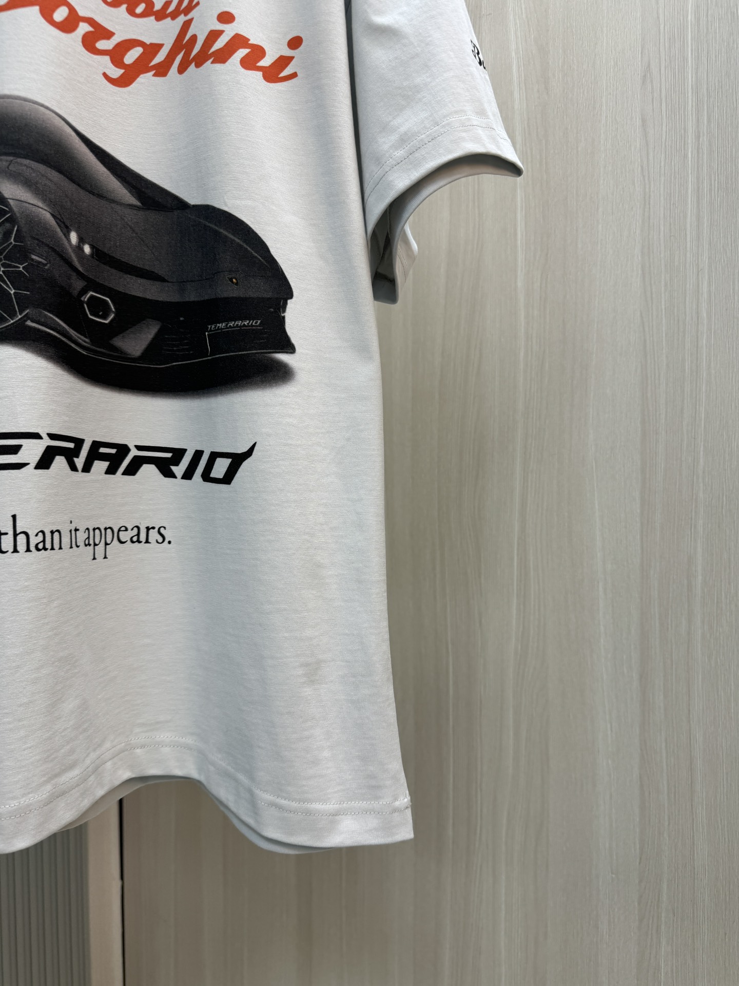 バレンシアガワイシャツＮ級品 トップス プリント 純綿tシャツ 柔らかい ゆったり ホワイト_6
