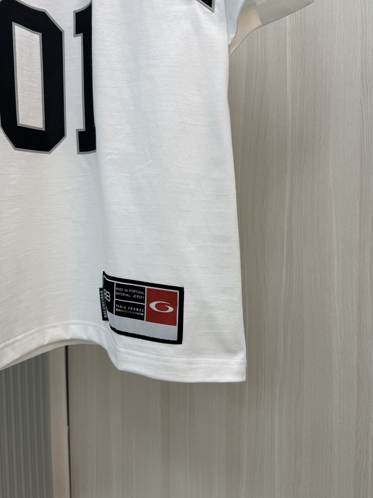 バレンシアガトップススーパーコピー Ｔシャツ トップス プリント 100％綿 短袖 ゆったり ホワイト_6
