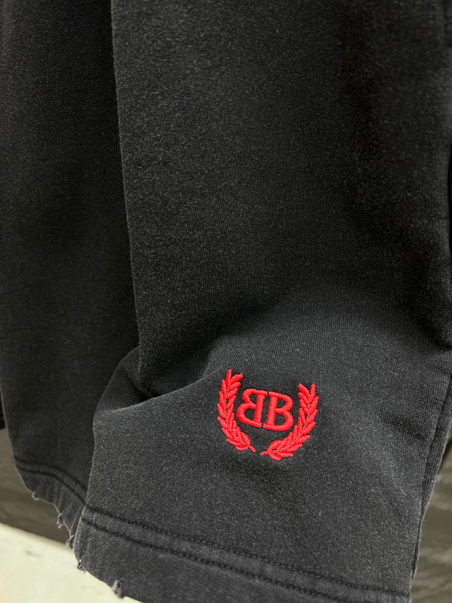 バレンシアガショットパンツＮ級品 カジュアルズボン 純綿 ゆったり 刺繍 運動 ブラック_3