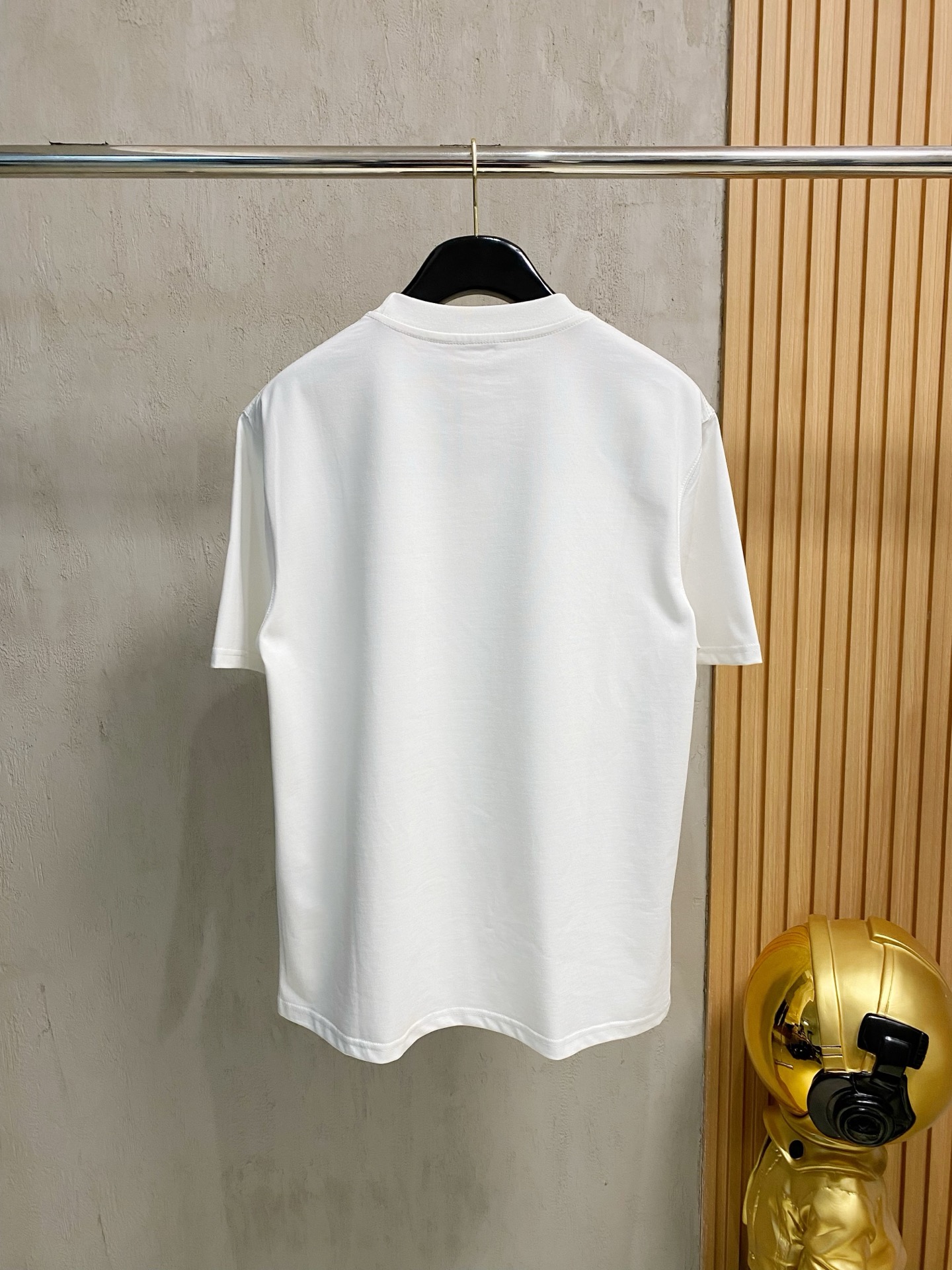 レディース ディオールtシャツスーパーコピー 純綿 トップス 短袖 ゆったり プリント 男女兼用 ホワイト_3