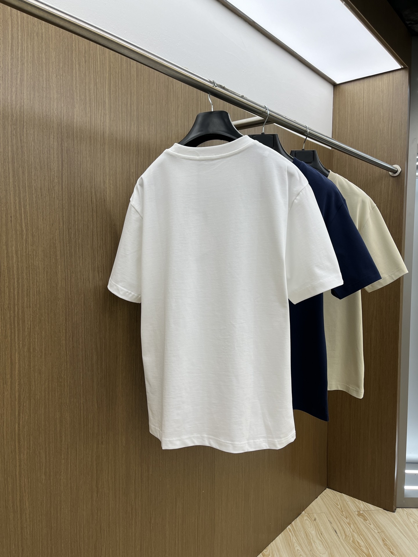 期間限定品 メンズ ディオールtシャツ偽物 純綿 トップス 短袖 ゆったり プリント ロゴ刺繍 ホワイト_8