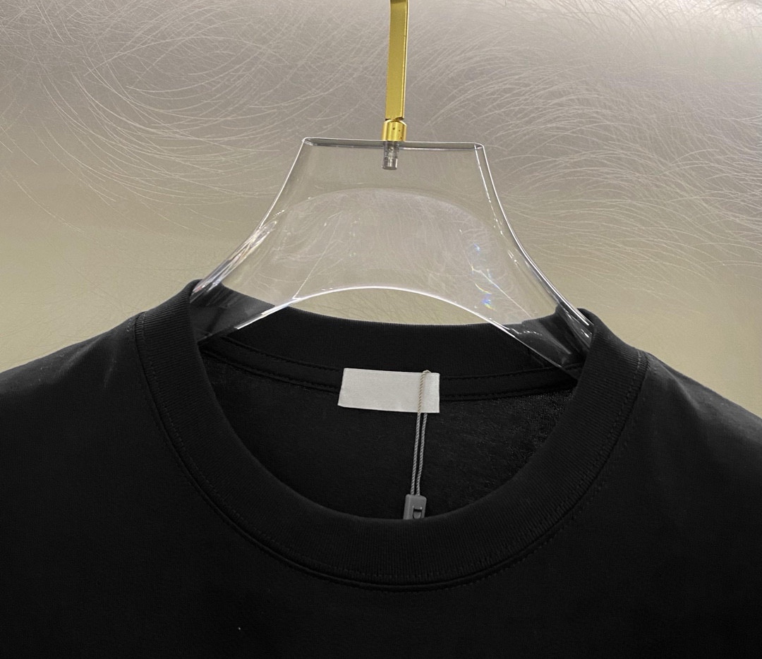ディオールtシャツメルカリスーパーコピー 純綿 トップス 短袖 ゆったり プリント 柔らかい 2色可選_6