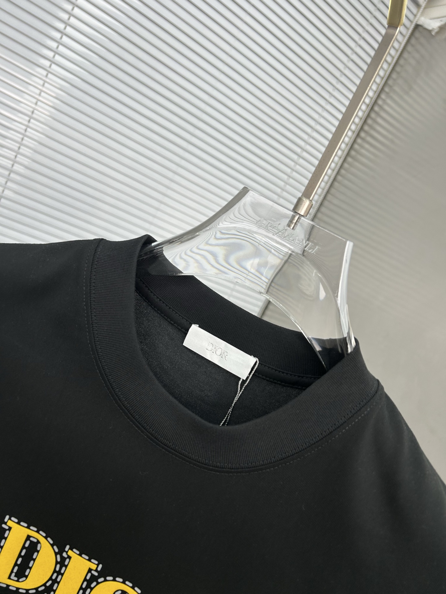 ディオールtシャツヤフオク偽物 純綿 トップス 短袖 ゆったり プリント 柔らかい シンプル 2色可選_6